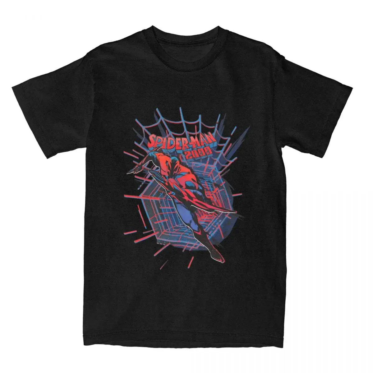 

Spider-Man Movie Comic Spiderman T-Shirt Summer Streetwear T-Shirts Cotton Harajuku Tshirt For Man Short Sleeve Casual Tees