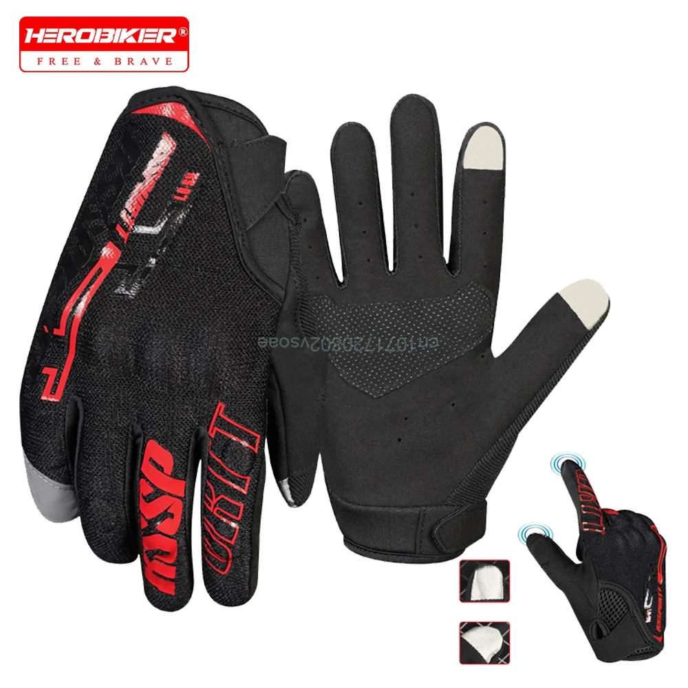 

Мотоциклетные перчатки для мотокросса, спортивные перчатки на все пальцы, мужские и женские, для активного отдыха, противоударные, износостойкие, гоночные перчатки