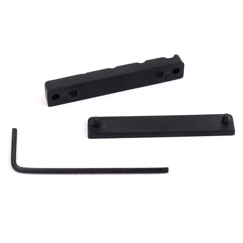 Pcs Pom Bridge Saddle Slotted Set Modern Durable High Quality Replacement For Bass Guitar Brass Nut 5 String 5 String Nut For