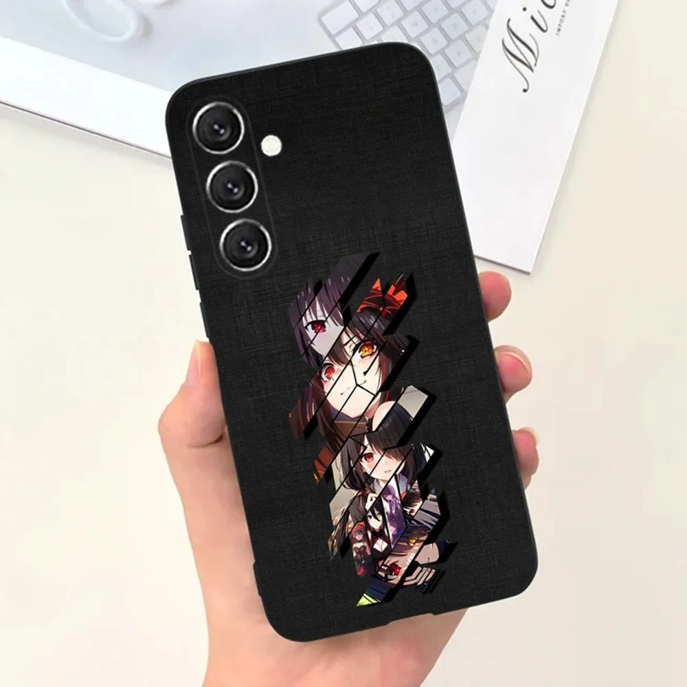 Date a live Tokisaki Kurumi   Phone Case For Samsung S21,S22 Ultra,S20,S30 plus,S22 plus,S23,S30 ultra 5G Silicone Cover