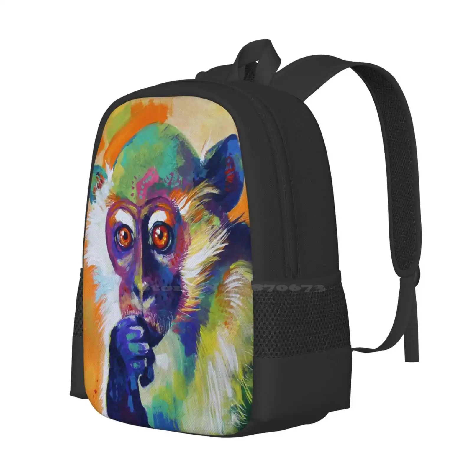 Thinking Monkey Hot Sale Schoolbag Backpack Fashion Bags Animal Traditional