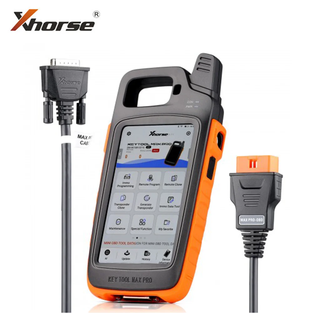 Xhorse VVDI Key Tool Max Pro Key Programmer OBD Tool IMMO Function CANFD Module Battery Test For BMW CAS3 For Toyota Programming
