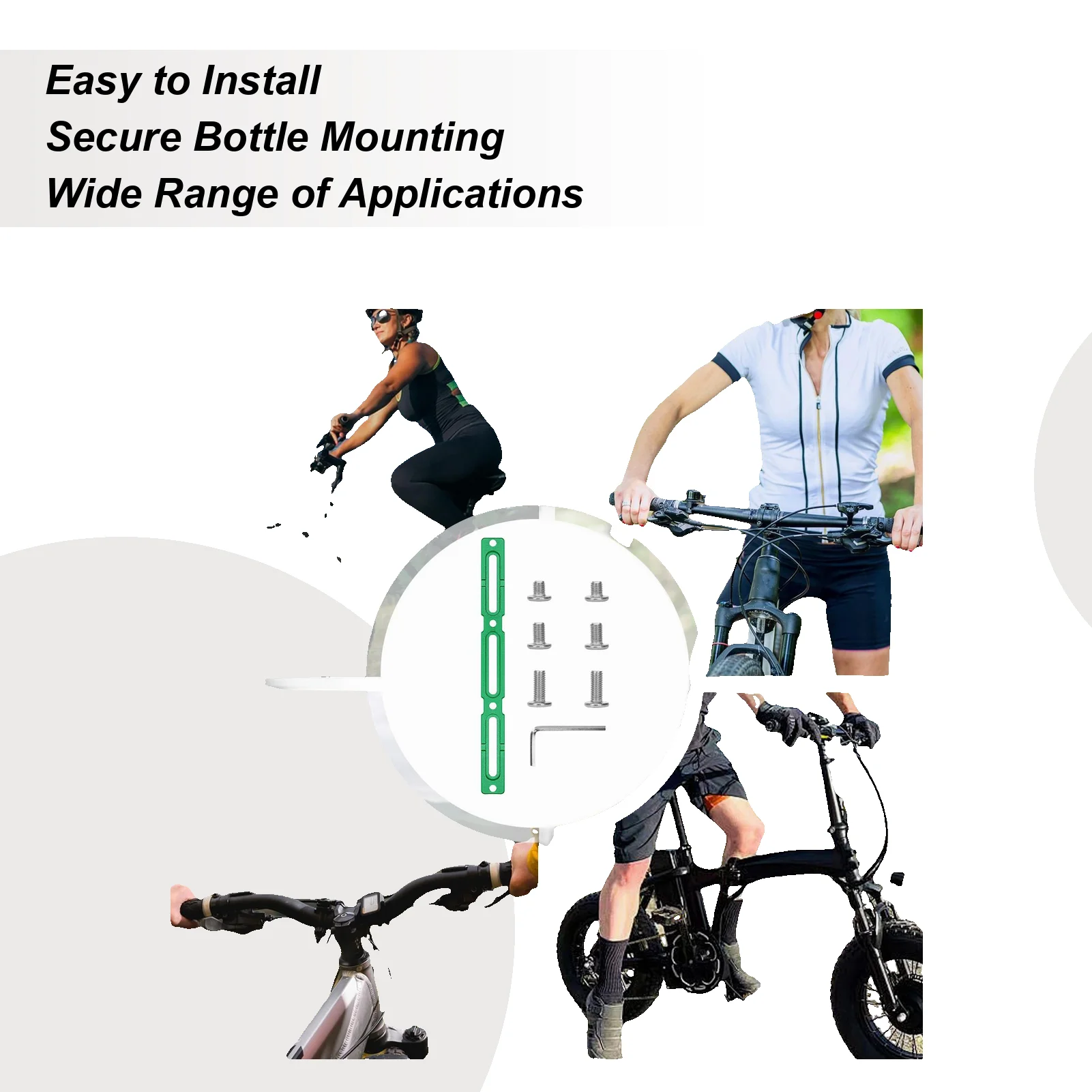 

Адаптер для держателя велосипедной бутылки, кронштейн для крепления велосипедной фляги, регулируемый кронштейн для клетки для фляги для мотоцикла, шоссейного велоспорта, городской езды