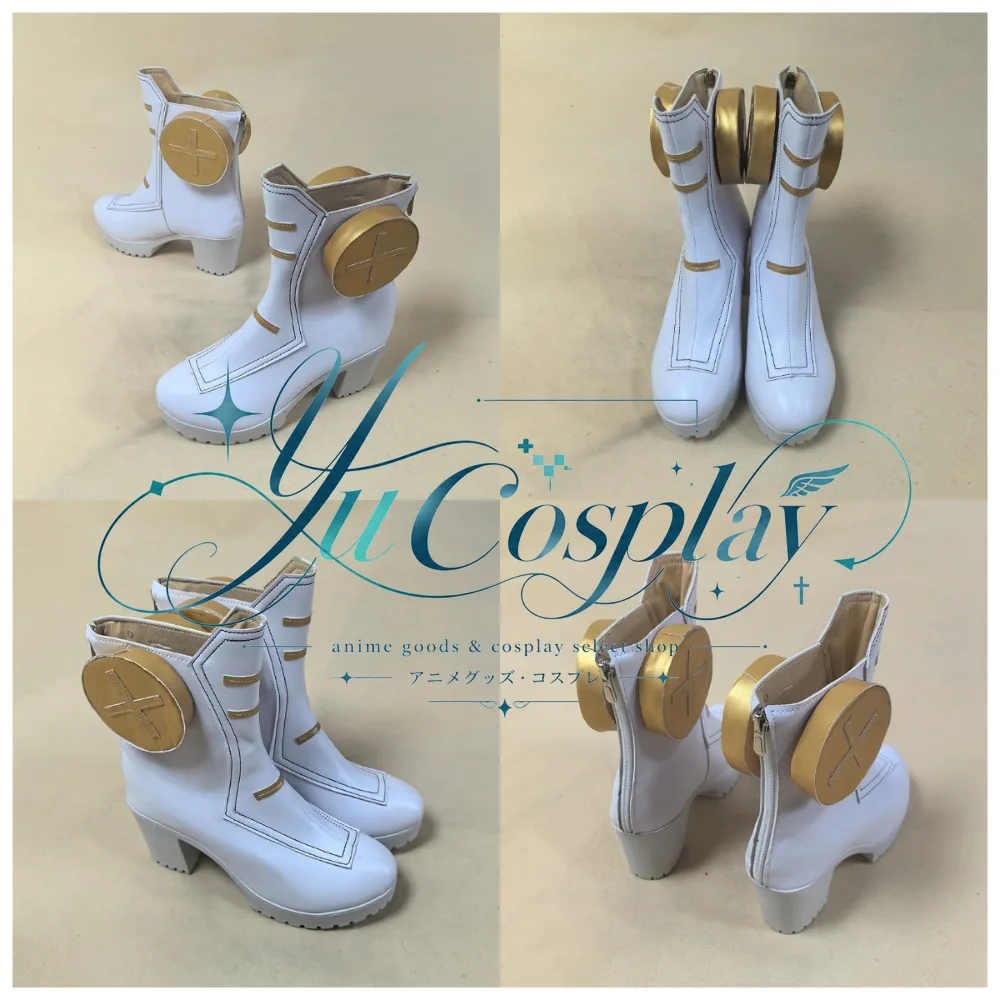 Honor of Kings Pei Qinhu Sirius Hunter Cosplay Shoes Game Character Boots Custom Handmade Carnival Competition Stage Footwear