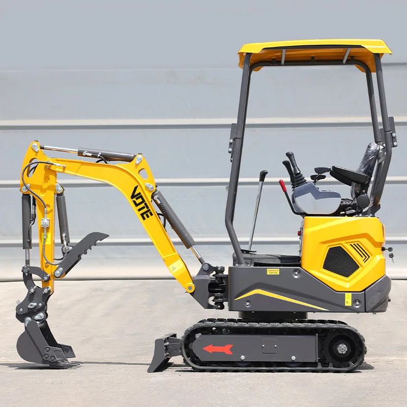 Factory Prices Mini Hydraulic Excavator EPA Engine Home Use Construction Engineering Mini Bagger Machine for Hot Sales