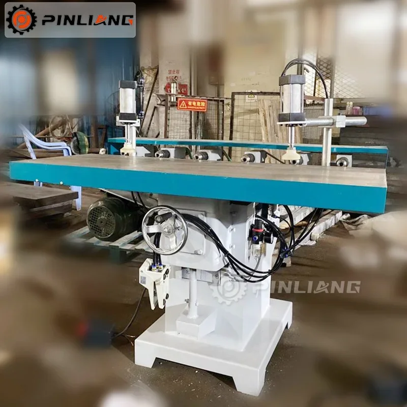 PINLIANG Horizontal Semi Automatic Multi Spindle Drilling Machine Multi Head Wood Boring Machine