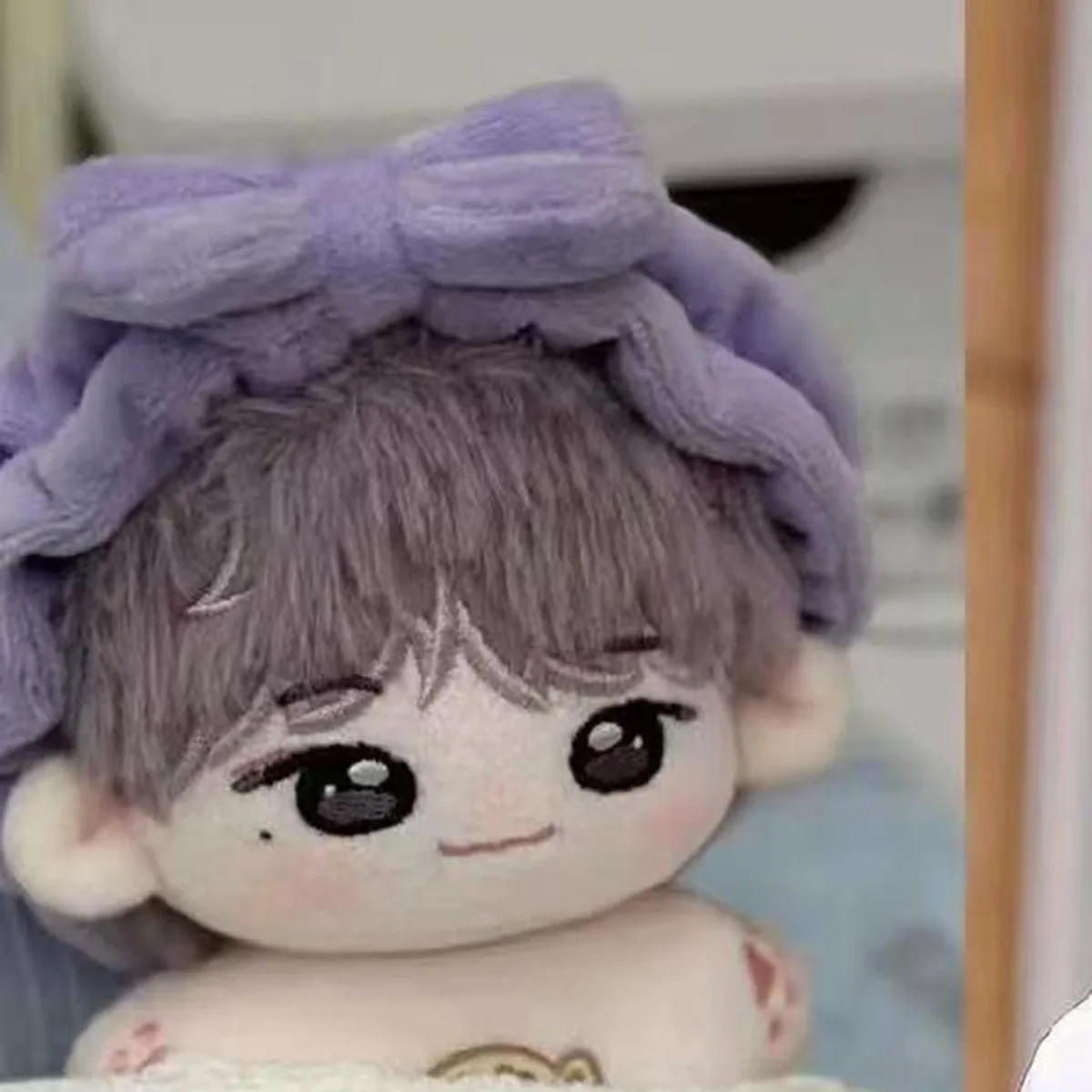 Kpop 아이돌 10cm 만화 봉제 인형 키 체인 러블리 배낭 펜던트 WONWOO 팬 선물 컬렉션