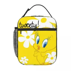 Tweety 04 Lunch Tote Cooler Bags Anime Lunch Bag Lunch Thermal Bag