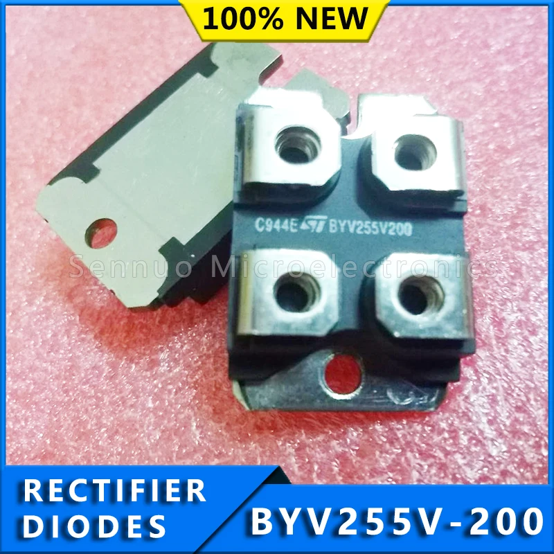 1Pcs BYV255V-200 BYV255V200 DIODE MODULE 200V 100A ISOTOP  HIGH EFFICIENCY FAST RECOVERY RECTIFIER DIODES