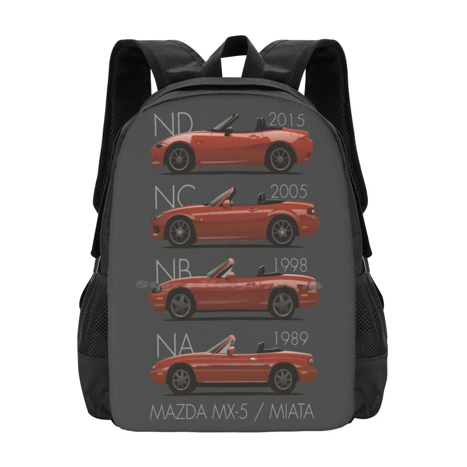 กระเป๋าเป้โน้ตบุ๊ค Mx-5 MAZDA MAZDA MX 5 Mx5 miata Eunos ญี่ปุ่น1St 2Nd 3Rd แรก4Th ก่อน