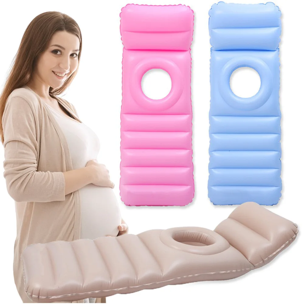 Yoga Mats for Pregnant Women, Inflatable Maternity Mattress with Hole, Sunbathe, Massage Relax,Yoga Pilates Mat for Pregnancy