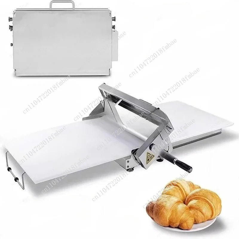 Household Desktop Manual Pastry Machine, Hand Crank Foldable Croissant & Tart Shell Maker, DIY Dough Press Tool