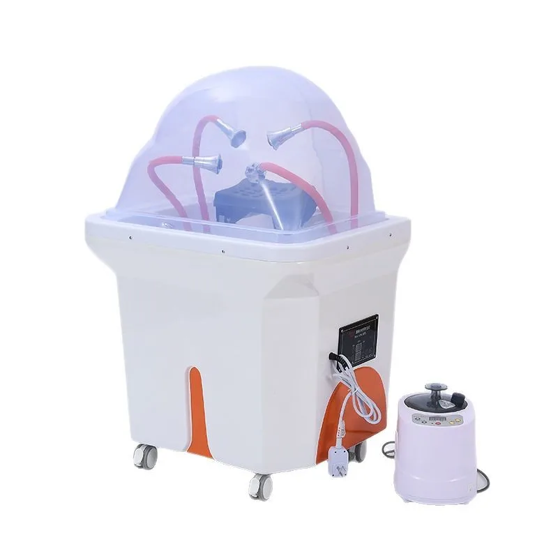 Mobile shampoo basin head treatment instrument fumigation constant temperature water circulation beauty salon barber shop hair