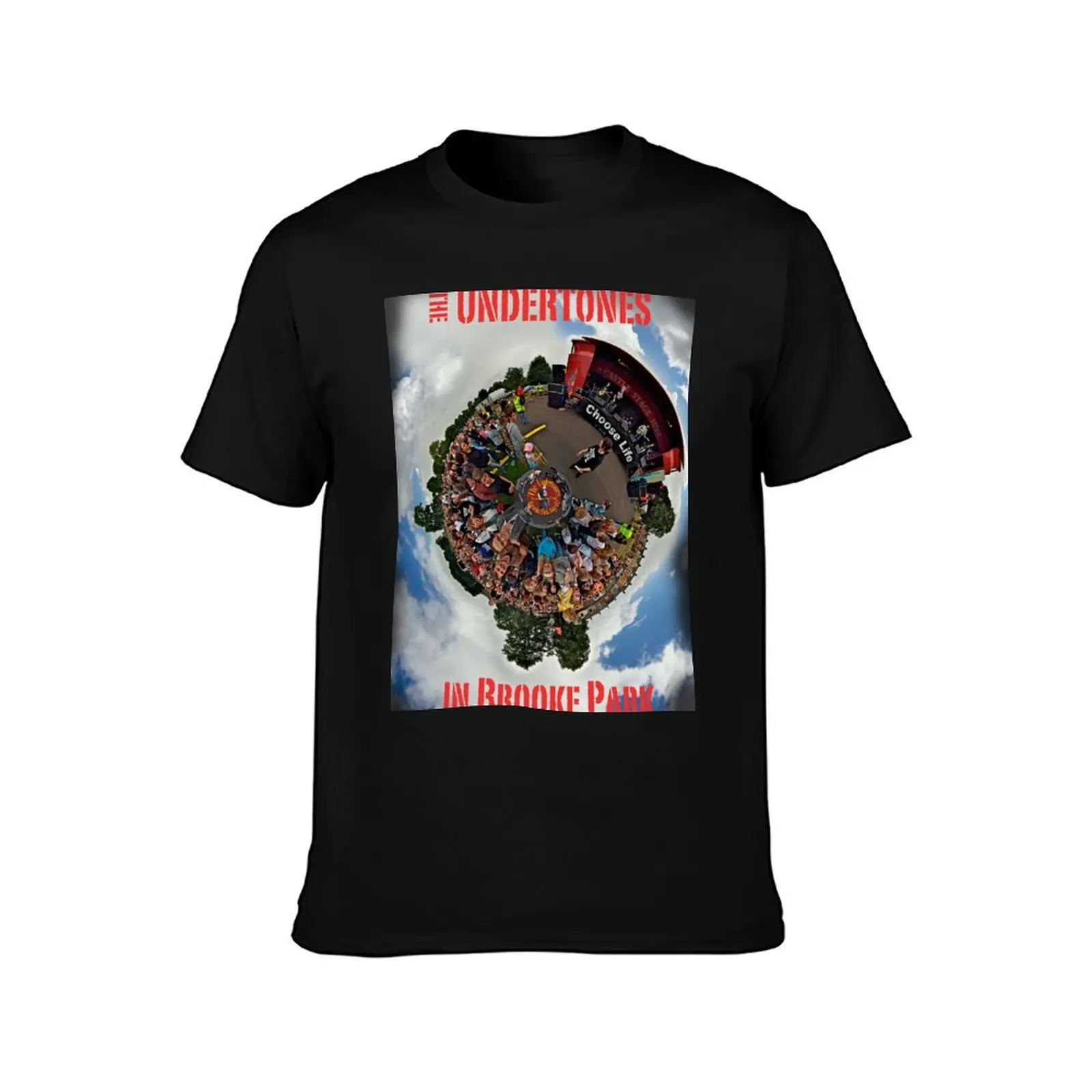 Teenage kicks - The Undertones play Brooke Park T-Shirt funny costumes affliction shirts Funny t-shirt mens tall t shirts