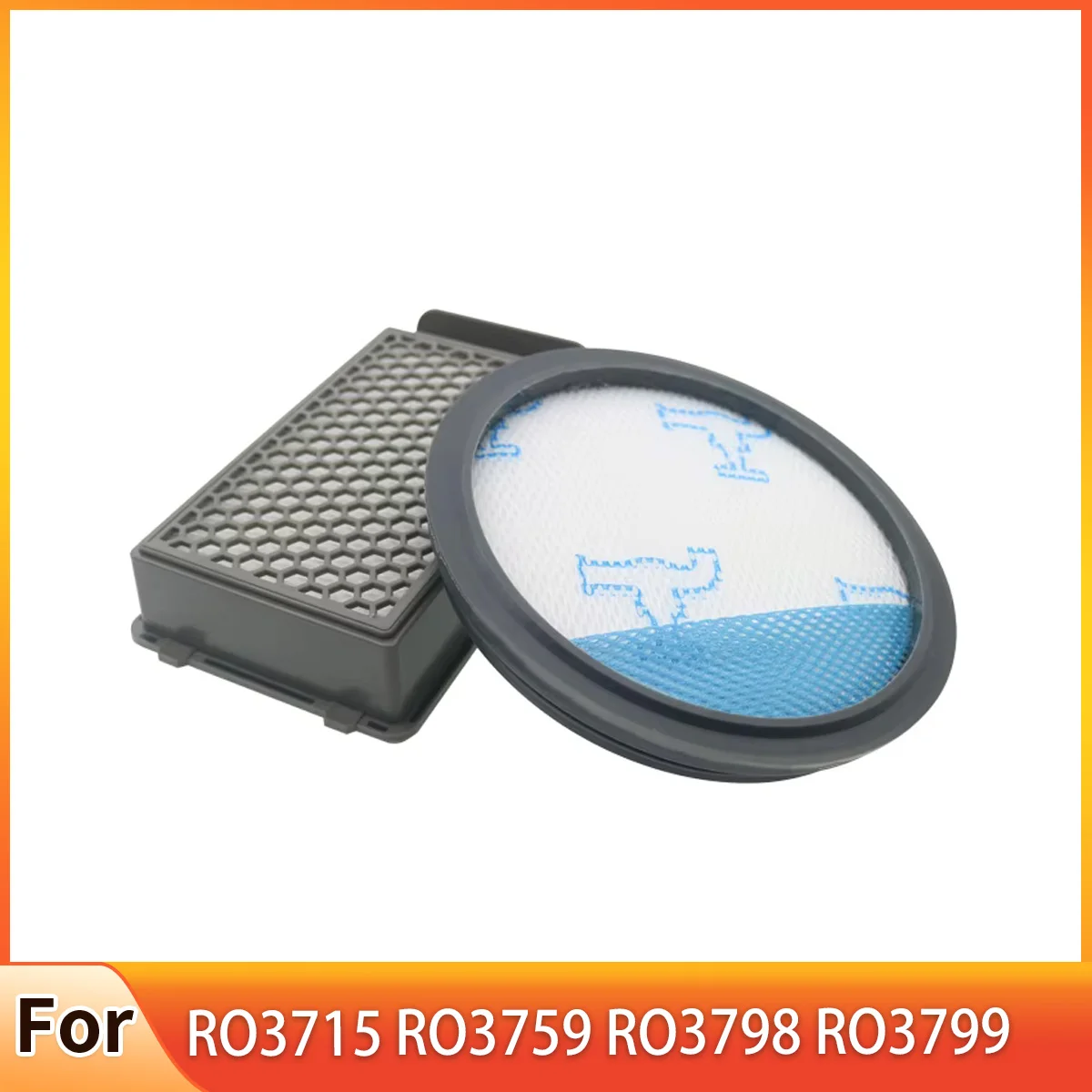 Фильтр для Rowenta Комплект фильтров HEPA Staubsauger Compact Power RO3715 RO3759 RO3798 RO3799 Комплект деталей пылесоса Аксессуары