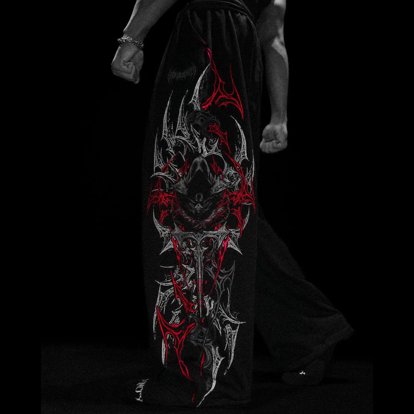 

Спортивные брюки Breathedivini Gothic Sle свободного кроя из хлопка, дышащие, удобные, прямые штаны для фитнеса и спорта