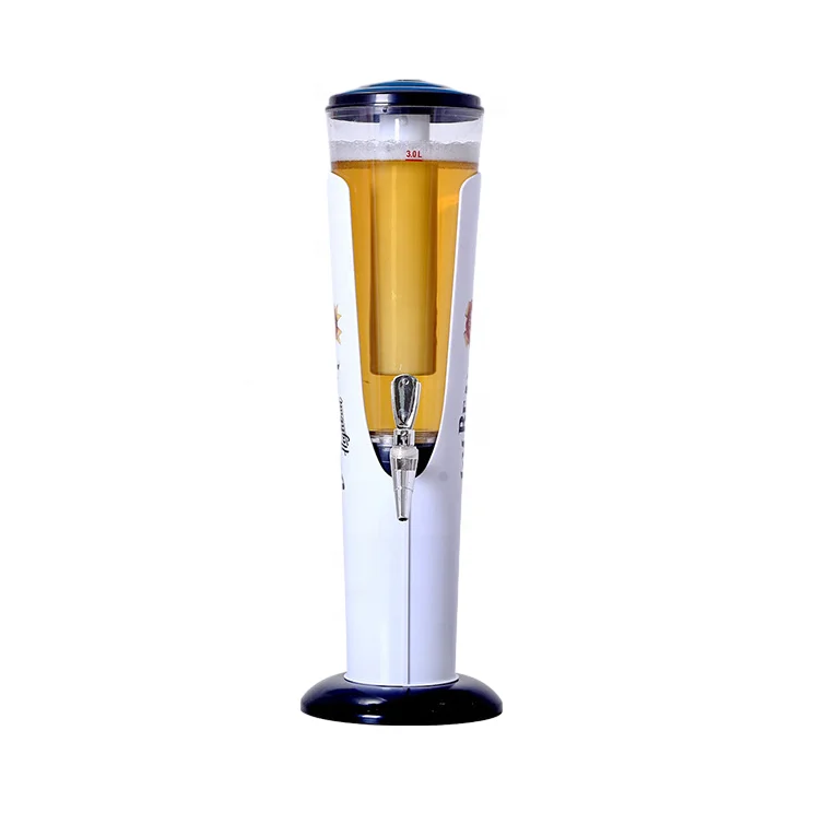 Clear Plastic Self-Service Beverage Machine for Party Bar Hotel Fast Food Commercial Use-Juice Bucket Fast Drink Dispenser