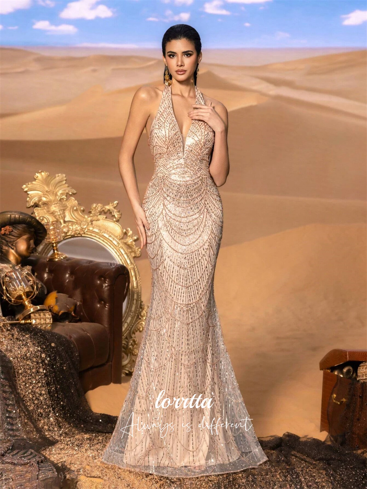 Vestido de cóctel personalizado Lorrtta, vestidos Happy Sharon, vestidos de fiesta de boda para mujer, vestido para ocasiones especiales, vestido de noche de sirena