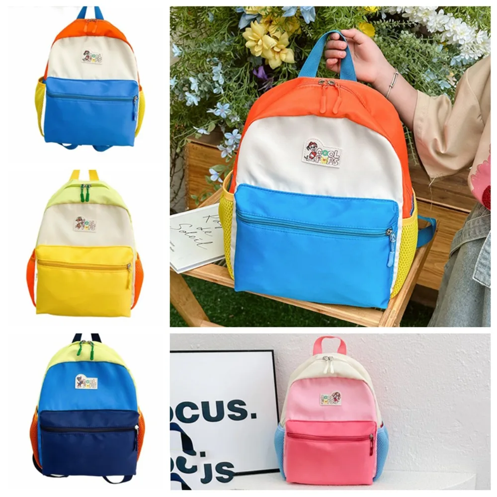 

Shoulder Bag Kindergarten Schoolbag Wear-resistant Large Capacity Children School Bag Colorful Spine Protection Kid Backpacks