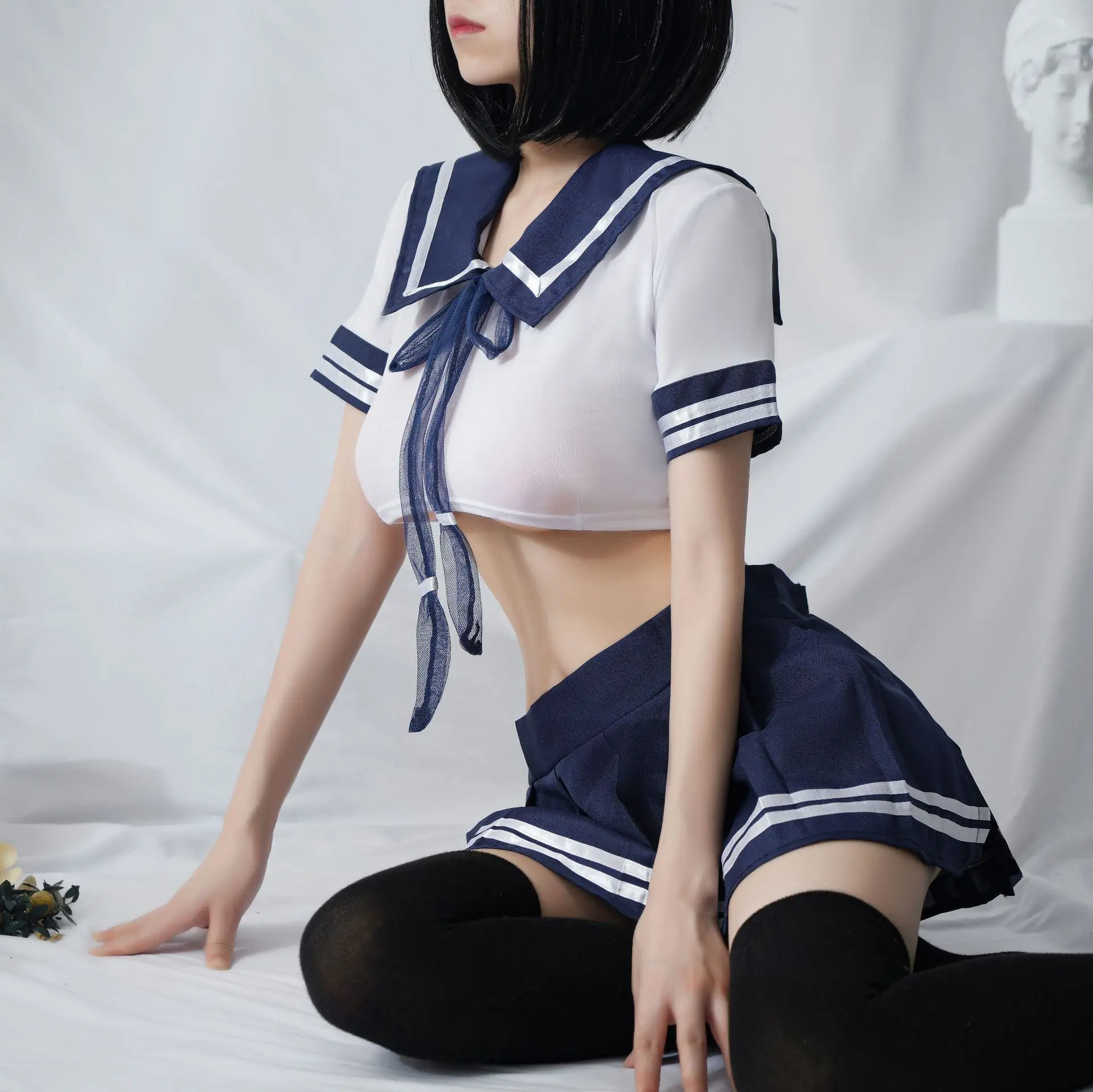 

Sexy underwear sexy sexy sm suit role play pure student uniform seductive couple flirtation passion skirt L249