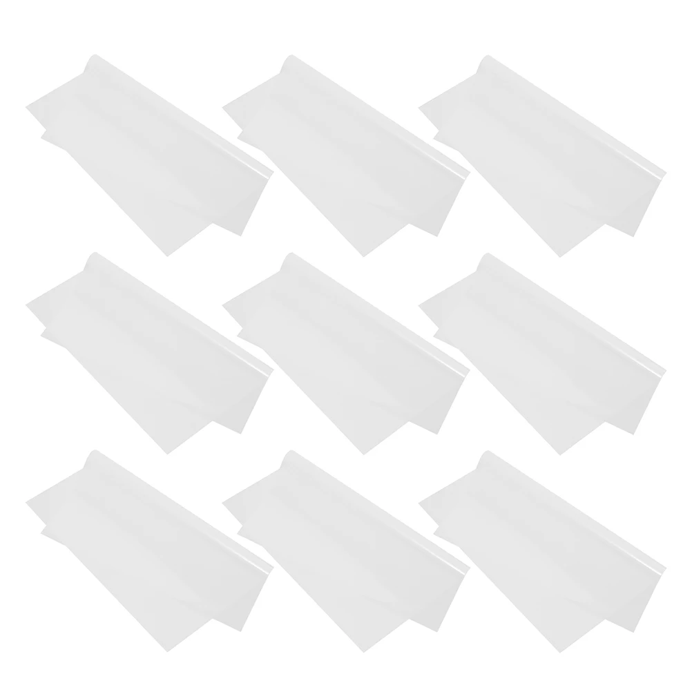 

100pcs Waterproof Candy Wrappers For Caramels Wrapping Paper Clear Sheets for Bouquet Candy Wrappers Gifts Packaging
