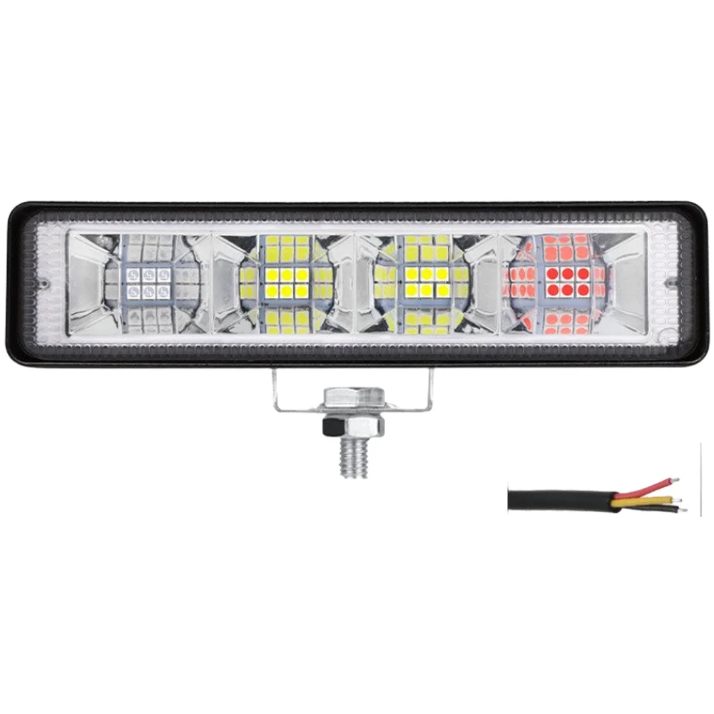 For SUV For UTV Off-Road Auxiliary LED Work Light Off-road Lighting Black Heat Dissipation Multi-mode Flashing