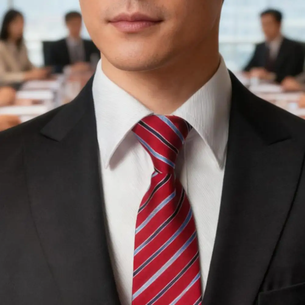 ربطة عنق رجالية ملونة بتصميمات إبداعية، ربطة عنق رجالية أنيقة بسحاب مع طول قابل للتعديل وأنماط متعددة للأعمال للرجال