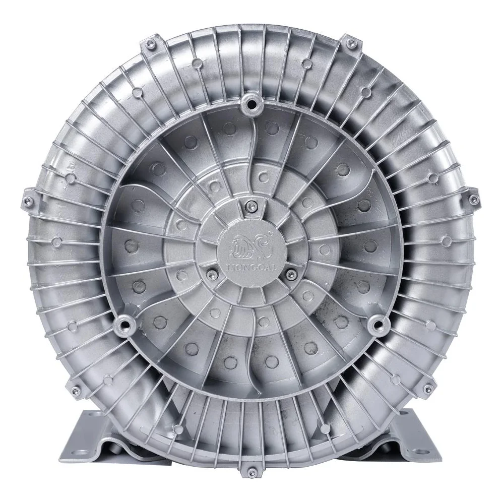 

Factory Supply High Pressure 8.5kW 9.8kW Industrial Ring Blower For Material Conveying