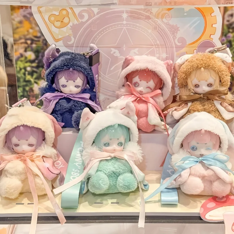 

Original Penny Box Antu-Zhangxinxiaobao Series Blind Box Face-Changing Clothes Vinyl Plush Mystery Box Dolls Action Anime Figure