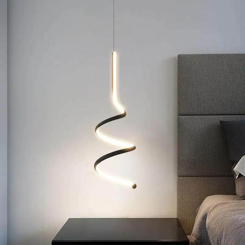 

Nordic LED Pendant Light Indoor Lighting Home Hanging Lamp Decoration For Bedroom Dining Table Living Room Stairs Chandeliers