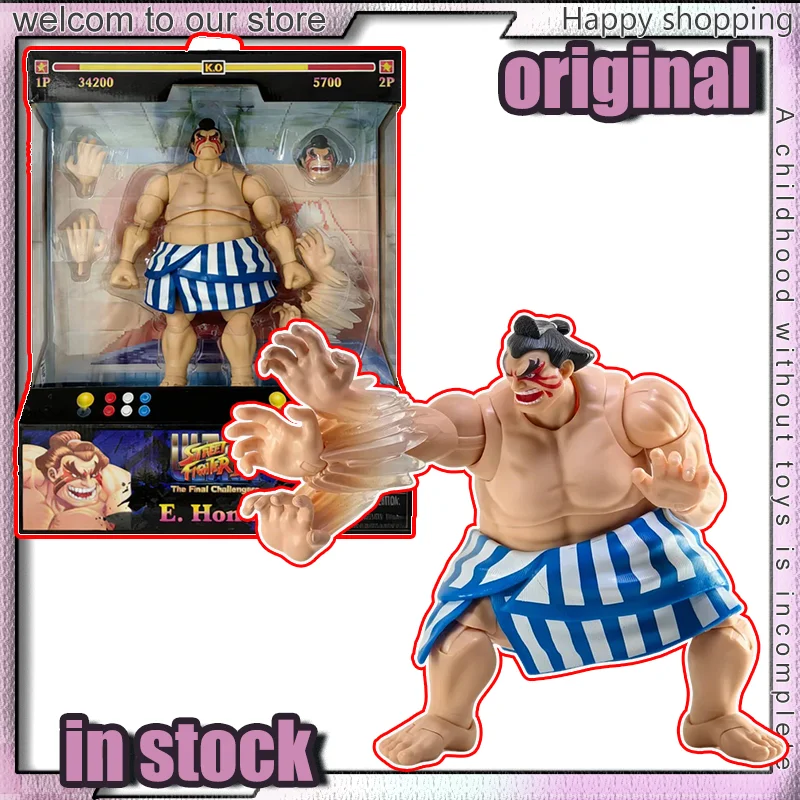 

В наличии: Коллекционная фигурка Jada Toys Street Fighter Edmond Honda Sumo, фигурка E.Honda из Street Fighter II, коллекционная игрушка, подарок.
