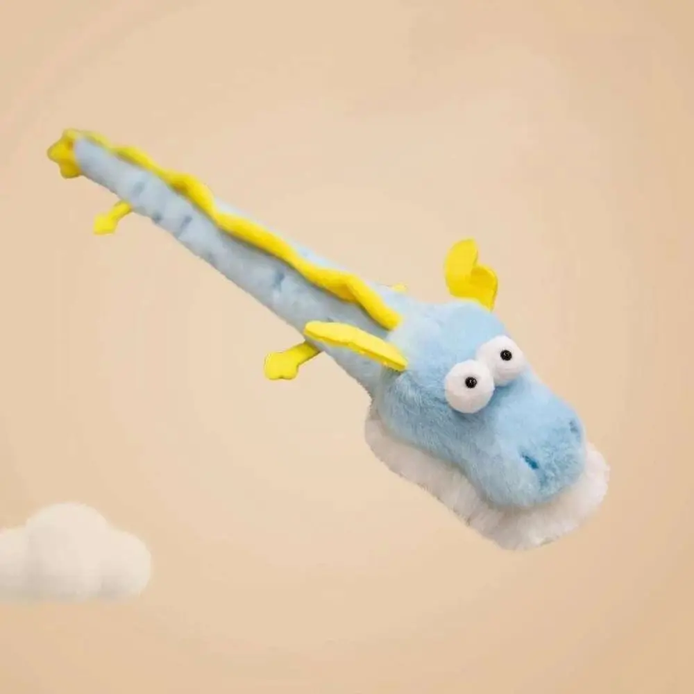 Simulation Animal Colorful Dragon Doll Wrist Style Cute Doll Dragon Plush Toy 60cm Cartoon Plush Doll Slap Bracelet