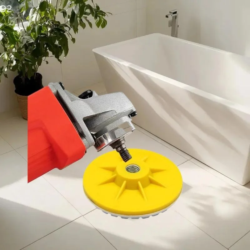 Polijst- en trimschijf 80 mm voor keramische tegels, geschikt voor het droog polijsten van marmer en kwartssteen