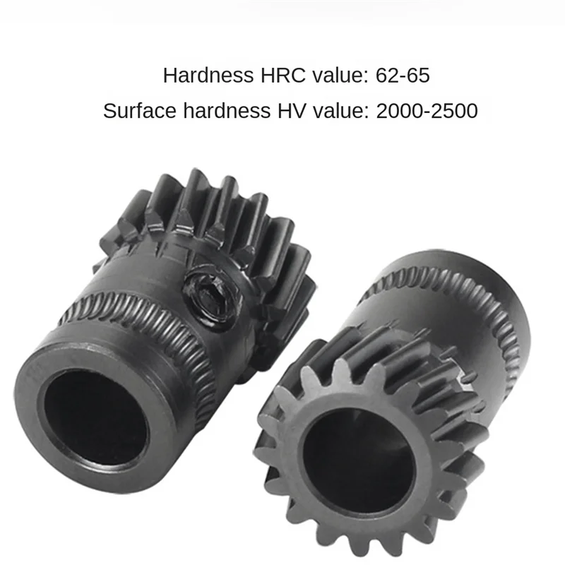 

Helical Gear High Strength Die Steel Material Gears for Sherpa Mini V1 V2 Double Gear Extruders 3D Printer Parts