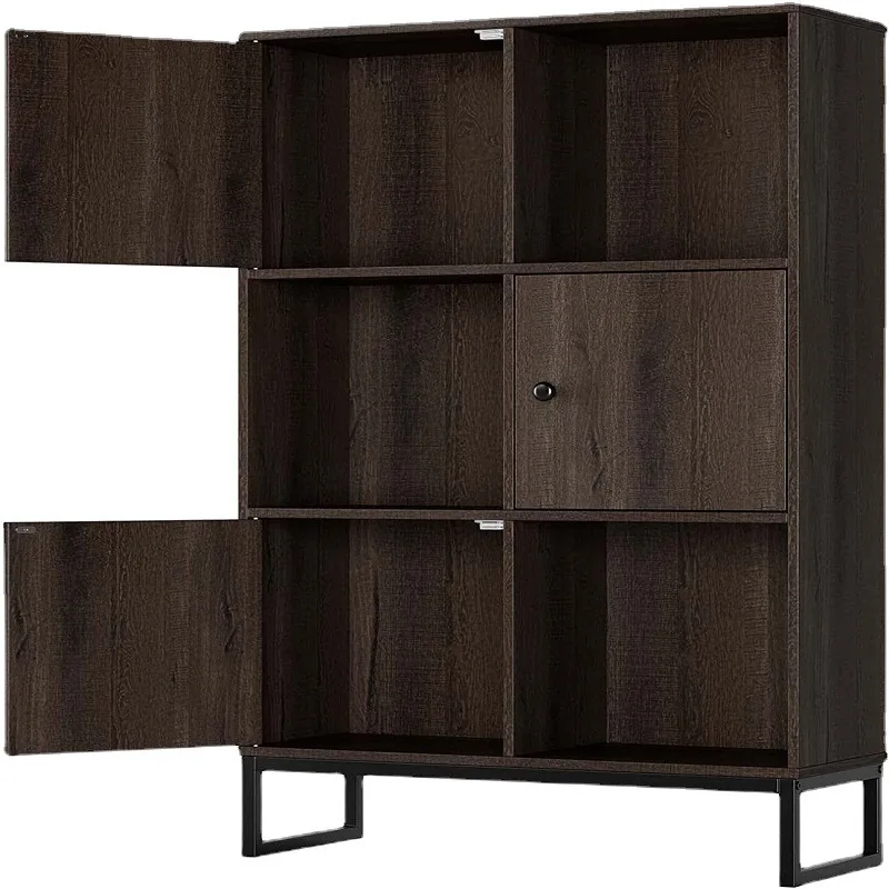 Simple locker combination grid floor-to-ceiling bookcase multi-layer fashionable atmosphere rental room storage