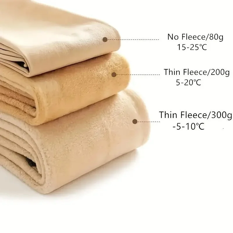 2026 حجم كبير الجوارب الشتوية الدافئة مثير جوارب طويلة النساء جوارب وهمية تأثير الجلد سميكة شفافة طماق لجميع المواسم #6