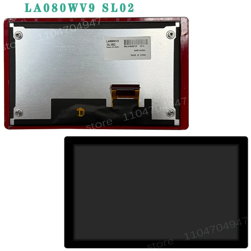 

LA080WV9-SL02 LA080WV9-SL04 LNM1880NMQL LA080WV9-SL06 LA080WV9-SL08 Navigation LCD touch screen ForK I AProceed Niro 96160G5770