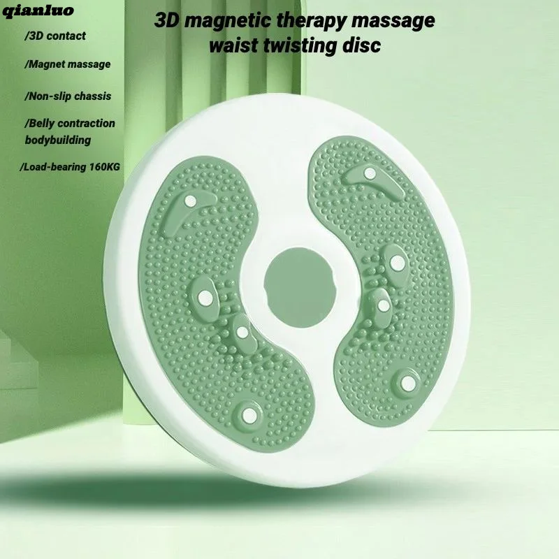 

Yoga Magnetic Waist Twisting Disc Fitness Equipment Twisting Machine Rotating Disc 3d Foot Massage Dual Pedal Trainer