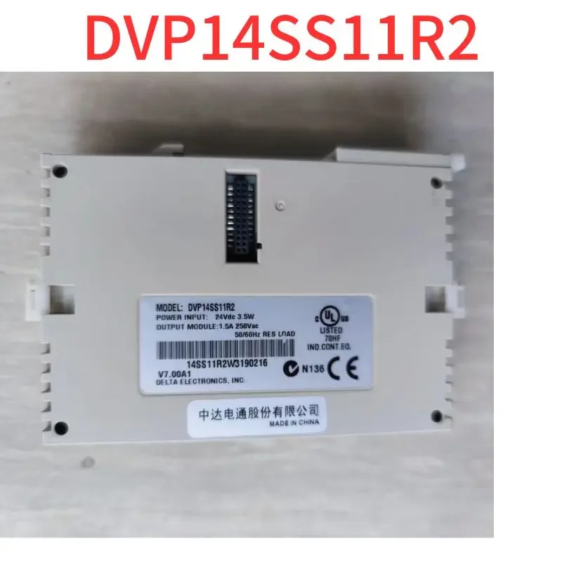 Second-hand  PLC DVP14SS11R2 successfully works normally