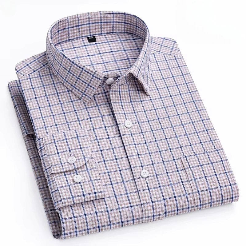 Nowe koszule męskie wysokiej jakości, 100% bawełna, z długim rękawem, slim fit, casualowe, jednolite, w stylu angielskim, eleganckie ubrania.