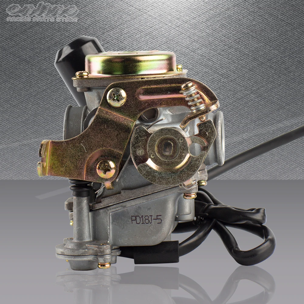 18mm PD18J Carburetor Carb For GY6 50cc 139QMB 139QMA 4 Stroke GY6 Engine Moped Scooter For Eagle 49cc Motocross Accessories