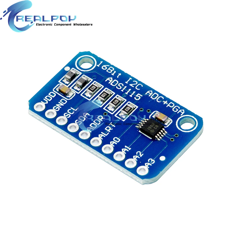 16 Bit I2C ADS1115 Module ADC 4 Channel with Pro Gain Amplifier