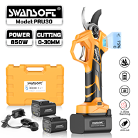 Pru-30 Cordless Pruner Lithium-ion Pruning Shear 30MM Electric Tree Branches Garden Tools Efficient Scissors