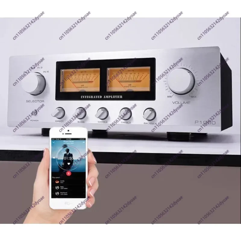 High Temperature Household High-power Class AB Combined Amplifier BRZHIFI P1000 250W*2
