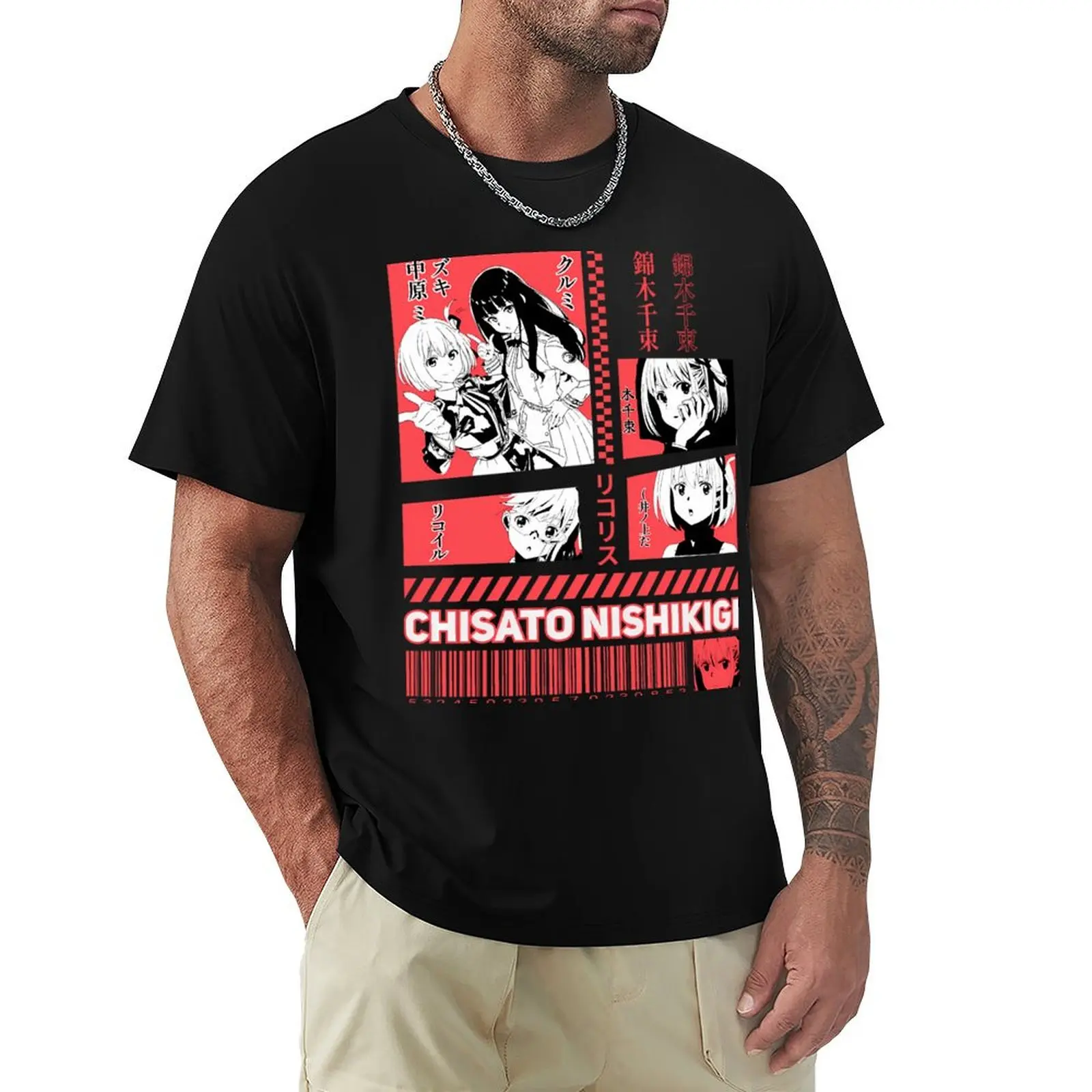 lycoris recoil T-Shirt Long Lasting Casual T-Shirt