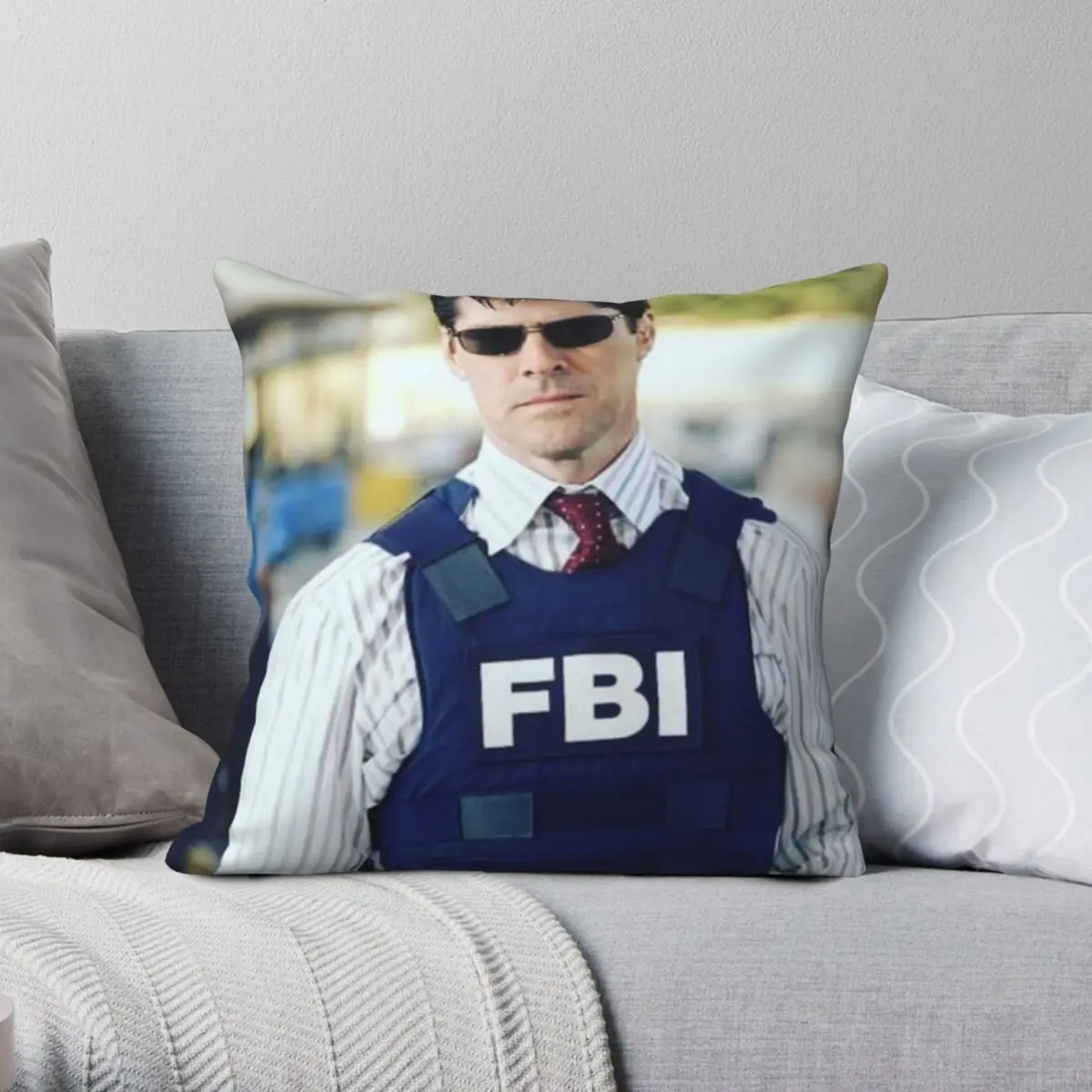 

Подушка Thomas Gibson, искусственная, полиэстер, лен, бархат, креативная Декоративная Подушка на молнии, искусственная подушка для дивана, наволочка, 18 дюймов