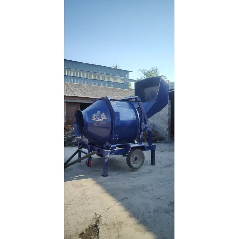 Mobile diesel Mini Portable Soil Electric Self-loading Cement Concrete Mixer