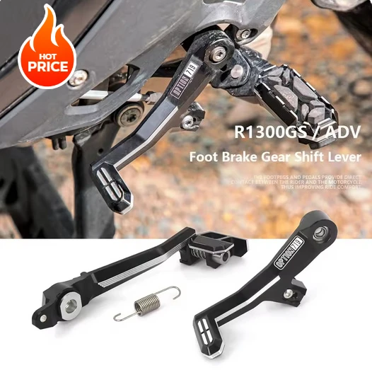 

Motorcycle Rear Foot Brake Pedal Lever Accessories For BMW R1300GS Adventure GS1300 R 1300 GS ADV 2023 2024 2025 dropshipping
