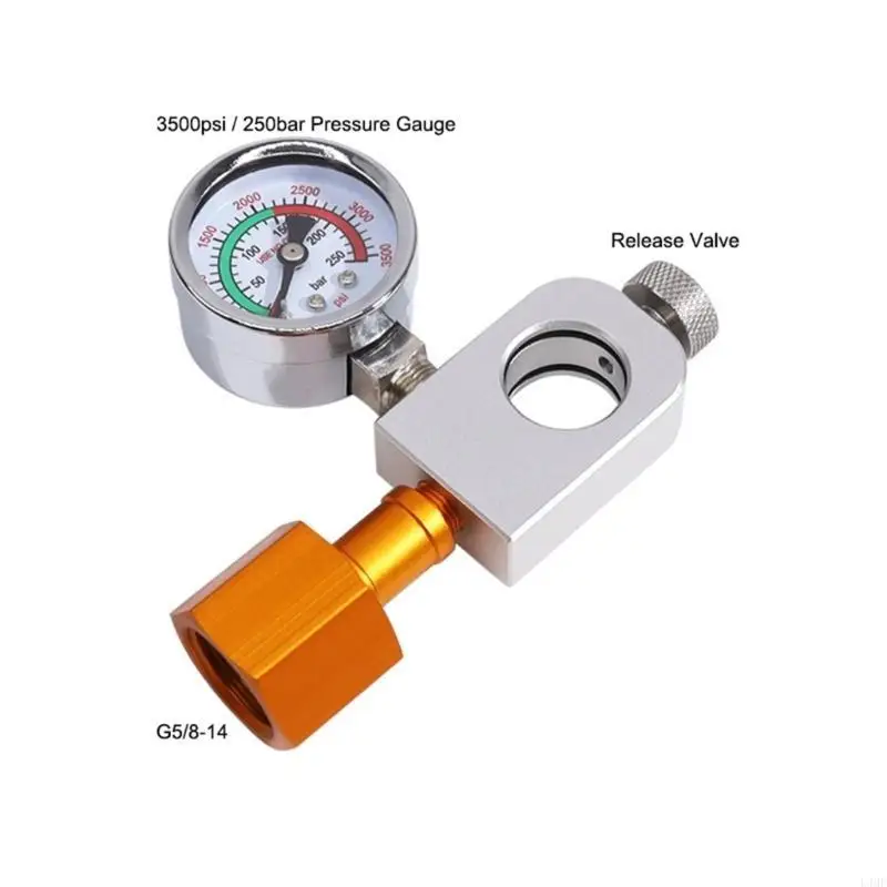 Upgraded CO2 Refill Adapters Carbonators for CGA320 CO2 Tanks Sodas Refill Quick Adapters for Art Sodas Machine L4MF