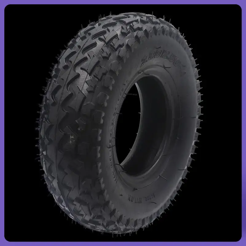 9 Inch Off-road Tire 2.80/2.50-4 Outer Tyre Inner Tube Fits Electric Scooter ATV Elderly Mobility Scooter Wheelchair